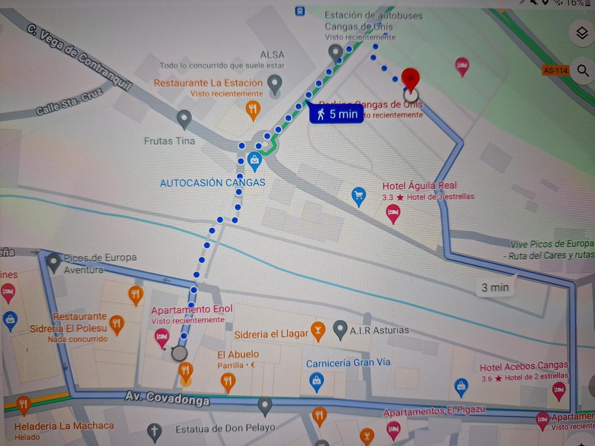 Apartamento Enol Onís Exteriör bild